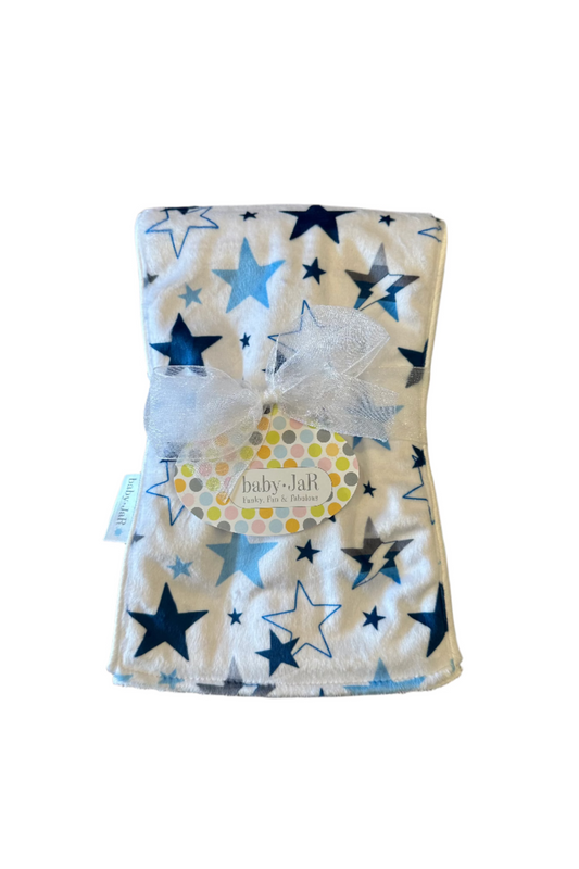 Burp Cloth - Starlight Blue